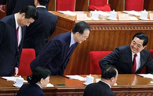 Hu Jintao and future President Xi Jinping forge power pact over Bo scandal