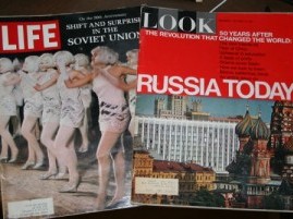 Life and Look magazines herald the 50th Anniver­sary of the USSR, 1967.