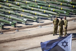 Long-range M-302 rockets captured by Israel from a ship on the Red Sea in early 2014.