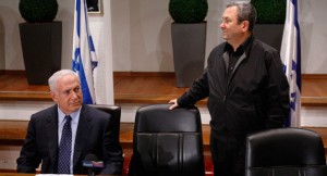 Netanyahu and Barak 241110