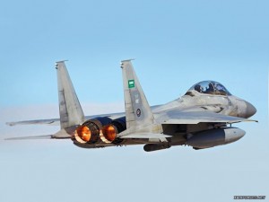 Saudi Arabia has ordered over 150 F-15s from the U.S.