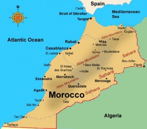 Morocco-Map
