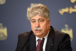 Palestinian Labor Minister Ahmed Majdalani