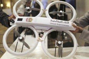 UAE's delivery drone prototype.  /Ahmed Jadallah/Reuters