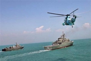 A destroyer and helicopter-carrying supply ship began their voyage last month from the southern Iranian port city of Bandar Abbas and are on a three-month mission.