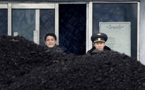 North Korea earned the bulk of its foreign revenues from selling raw materials to China, including coal. /AP