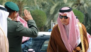 Saudi Foreign Minister Prince Saud Faisal bin Abdulaziz attends the 130th meeting of the Foreign Ministers of the Gulf Cooperation Council in Riyadh, March 4.  /Fayez Nureldine/AFP/Getty Images