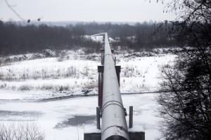 Pipeline passing through Ukrainian territory.  /Vincent Mundy/Bloomberg