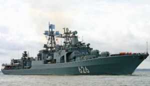 Russian destroyer Vice Admiral Kulakov