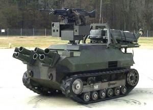 The Gladiator Tactical Unmanned Ground Vehicle is the U.S.'s first "combat robot".