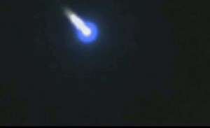 Debris from a failed Russian rocket is seen over northeastern China.