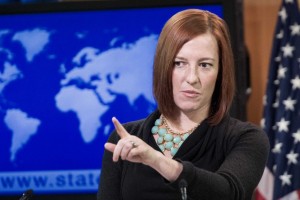 U.S. State Department spokeswoman Jen Psaki.  /AFP/Paul J. Richards
