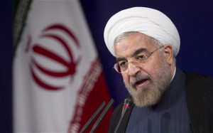 Iranian President Hassan Rowhani.  /Rex Features