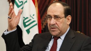 Iraqi Prime Minister Nouri Al Maliki.  /AP/Hadi Mizban