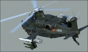 Mi-35 attack helicopter.