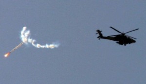  IDF confirms that a Soviet-made Strela (SA-7) anti-aircraft missile was fired at a helicopter.