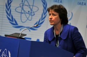IAEA spokeswoman Gill Tudor