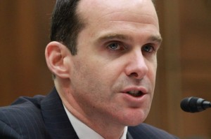 Brett McGurk, deputy assistant secretary for Iraq and Iran at the U.S. Department of State, testified at a House Foreign Affairs Committee hearing on July 23.  /CNSNews.co/Penny Starr
