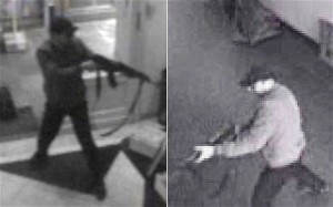 Video footage of the gunman who killed four people at the Jewish Museum in Brussels.