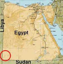 Libya_Egypt Border Map