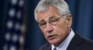 U.S. Defense Secretary Chuck Hagel. /Getty Images/Saul Loeb