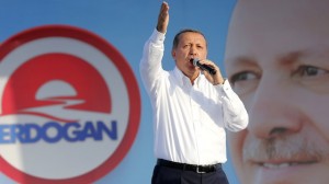 Turkish Prime Minister and presidential candidate Recep Tayyip Erdogan.  /Sedat Suna/EPA