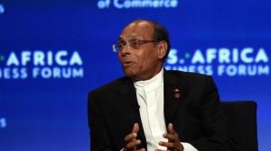 Tunisian President Moncef Marzouki.  /Jewel Samad/AFP
