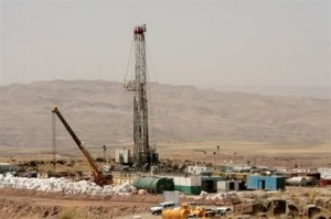 The Taq Taq oil field in Iraq's autonomous Kurdish region.