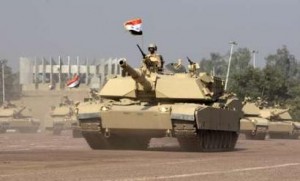 Iraqi M1A1 main battle tank