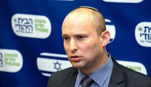 Israeli Economy Minister Naftali Bennett