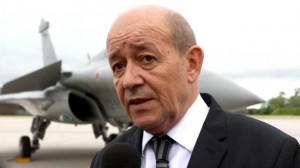 French Defense Minister Jean-Yves Le Drian
