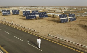 Saudi Arabia is set to begin construction of the first of five new solar plants in 2015.