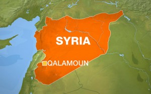 Syria Map Qalamoun