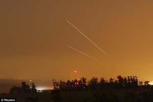 Rockets fired from Gaza Strip