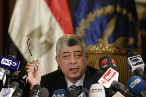 Egyptian Interior Minister Mohamed Ibrahim.  /AP/Hassan Ammar
