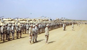 The Saudi military has agreed to train up to 15,000 rebels for the war in Syria.