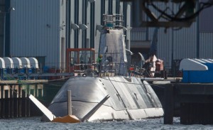 Dolphin Mk-2 electric-diesel submarine.