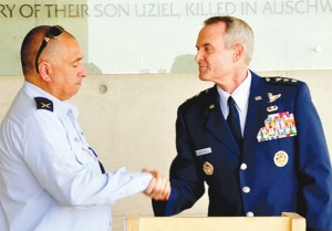  Lt. Gen. Darryl Roberson in Israel.