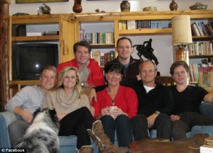 Mary and Rick Todd (center) with their son Shane (back right) and his brothers John, (back left), Dylan, (front right), Chet and his wife Corynne (front left). / Facebook