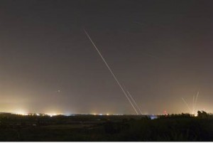 Rockets are being test-launched almost daily from Gaza. / Reuters
