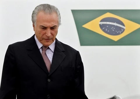 Brazil's interim president, Michel Temer.