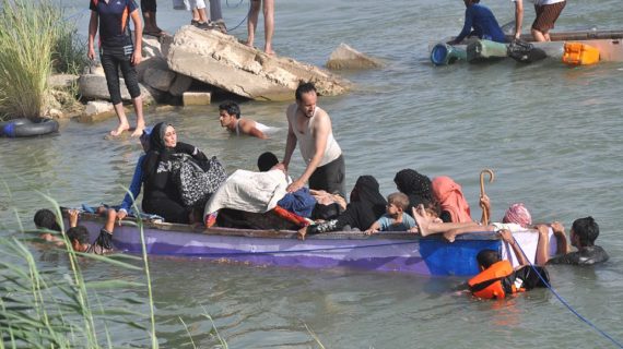 Report: ISIL executing civilians trying to flee Fallujah by swimming the Euphrates