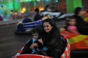 Saudi Arabia has several small-scale amusement parks for children. /AFP