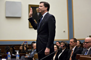 James Comey, director of the Federal Bureau of Investigation / Andrew Harrer / Bloomberg via Getty Images
