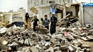 Oxfam: 'The people of Yemen are being left to struggle alone.' /AP