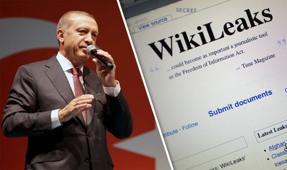 Erdogan blocks WikiLeaks after flood of post-coup documents released