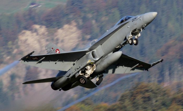 Swiss F-18s escorted Israeli airliner after bomb threat