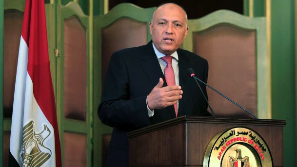 Egypt foreign minister: Israeli policies ‘not terrorism’