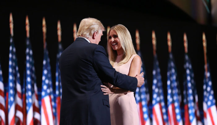 Daughter Ivanka explains wall of sound against Trump: ‘They’re scared’
