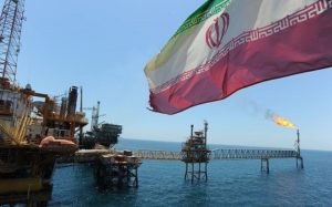 Iranian oil facility in the Persian Gulf. /AFP